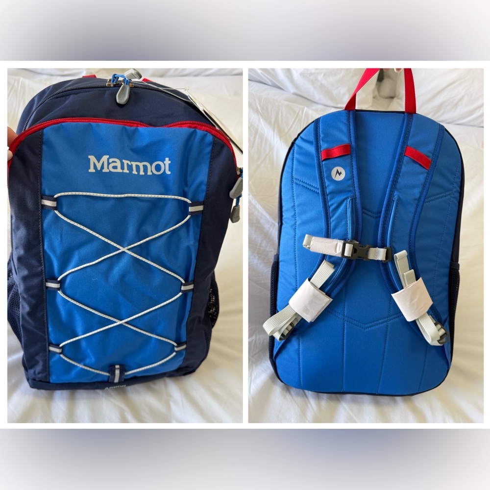 Marmot | Kids/Adults One Size | Blue Arbor Lightweight Backpack NWT